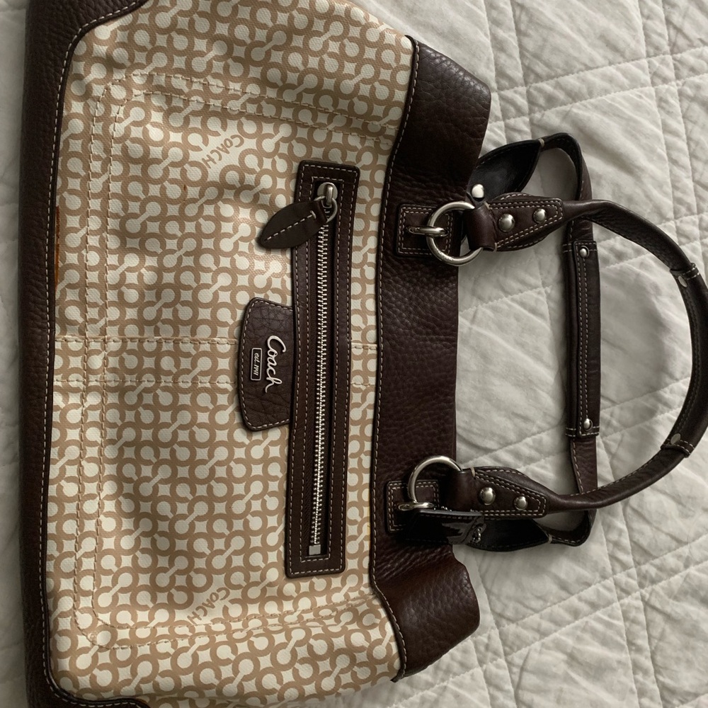 Coach limited edition OP ART purse